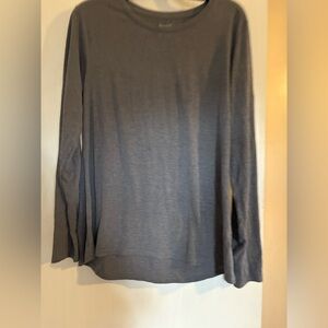 Old Navy Gray Long Sleeve Top